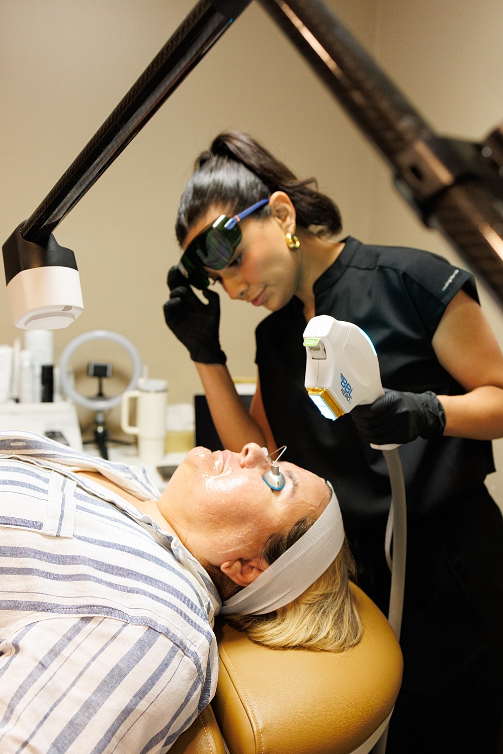 Abstract soft light and blurred textures.